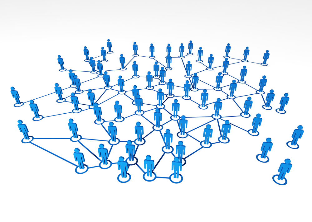 Virtaul network of people