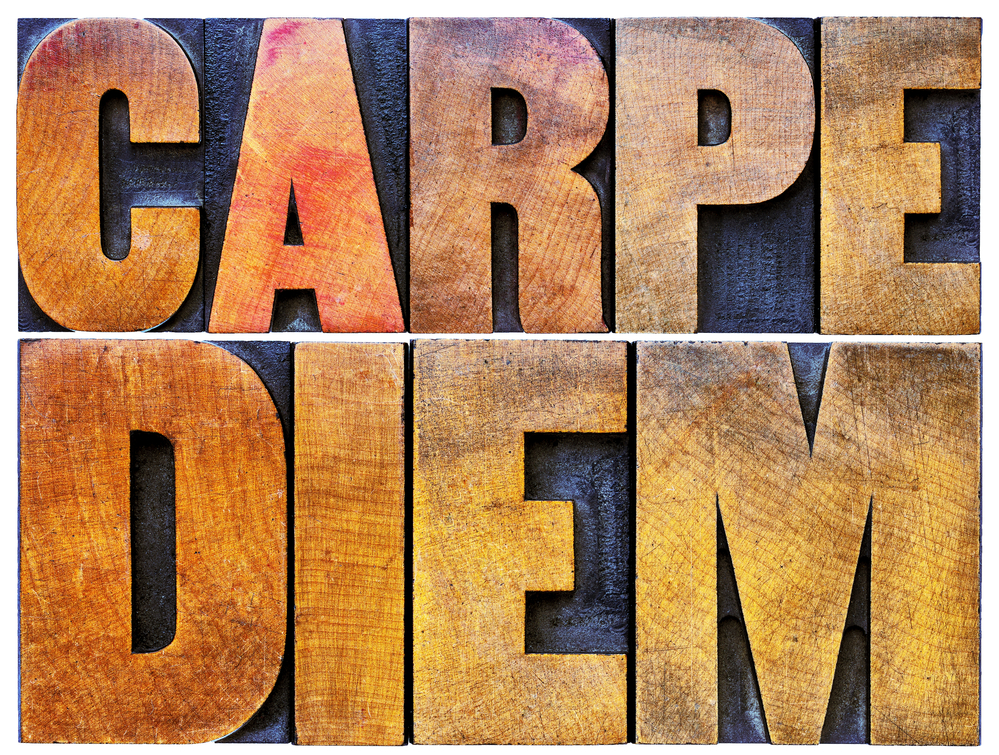 The words Carpe Diem