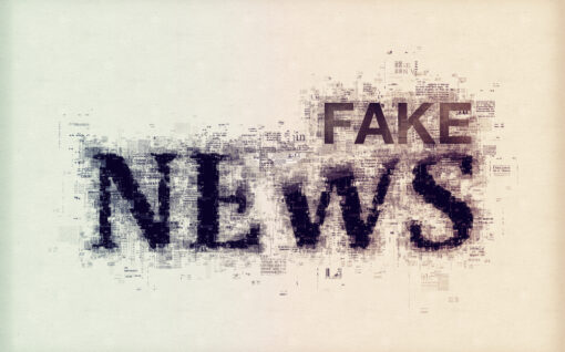 The words fake news