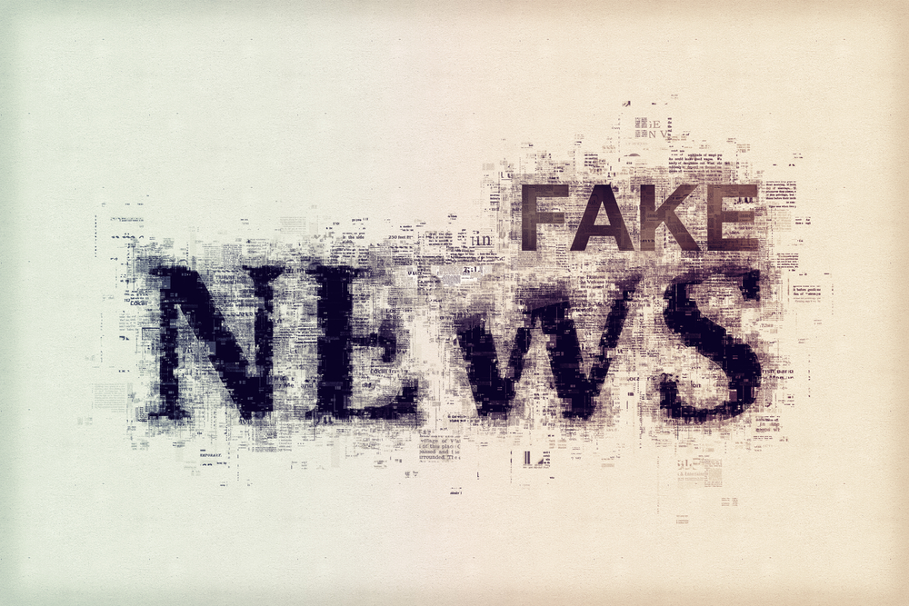 The words fake news