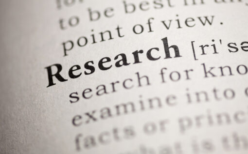 Dictionary definition of the word Research.